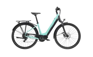 Bianchi T-Tronik C-Type Ebike - 9 Spd 417wh - Celeste-Dark Graphite Matt
