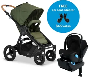 Bumbleride Era   Clek Liing Travel System - Olive / Pitch Black