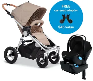 Bumbleride Era   Clek Liing Travel System - Sand / Pitch Black