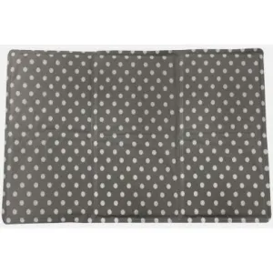Cooling Gel Pet Mat - Grey White Dots - Large 110x70cm