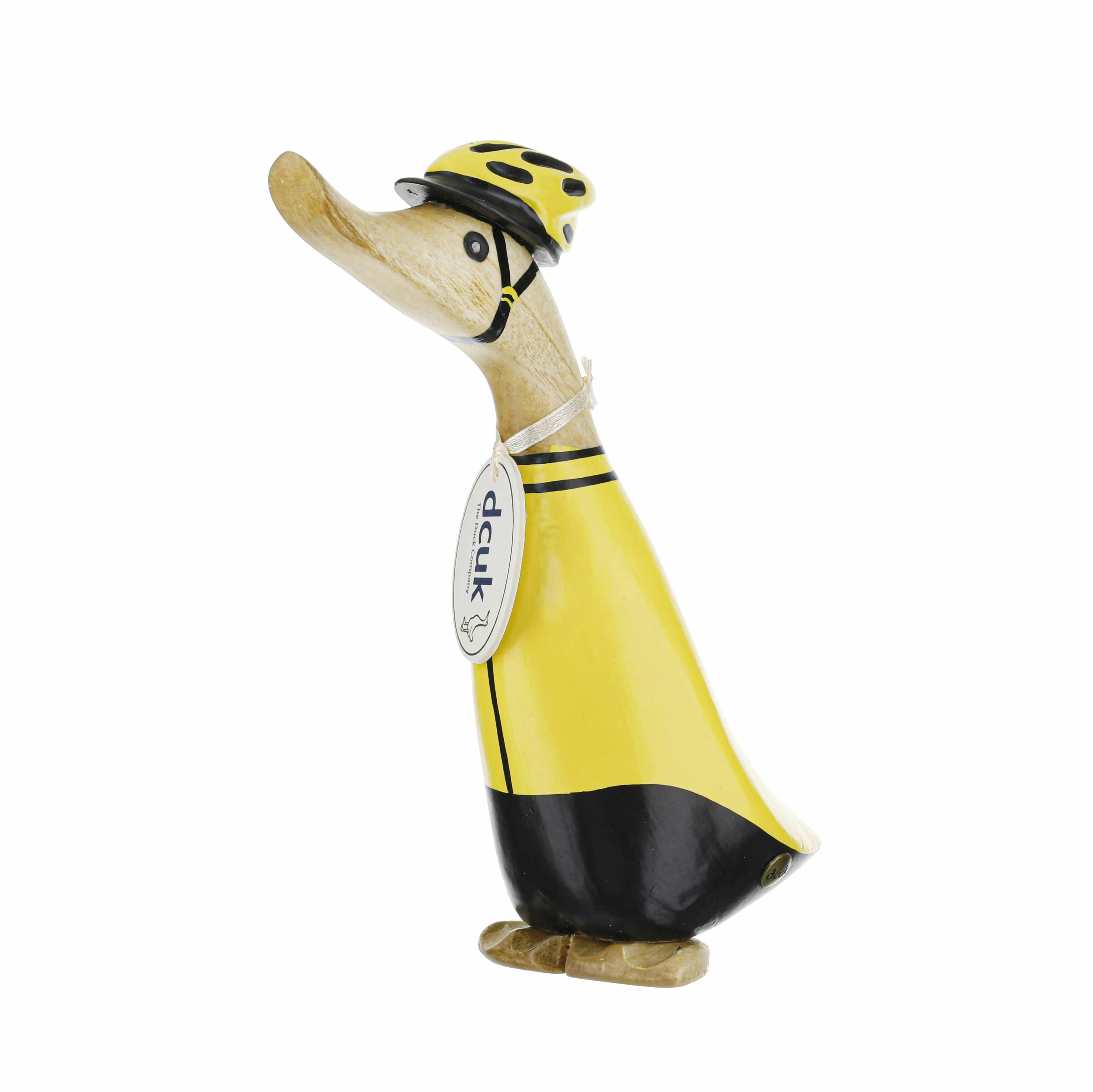 Cyclist Natural Wooden Duckling