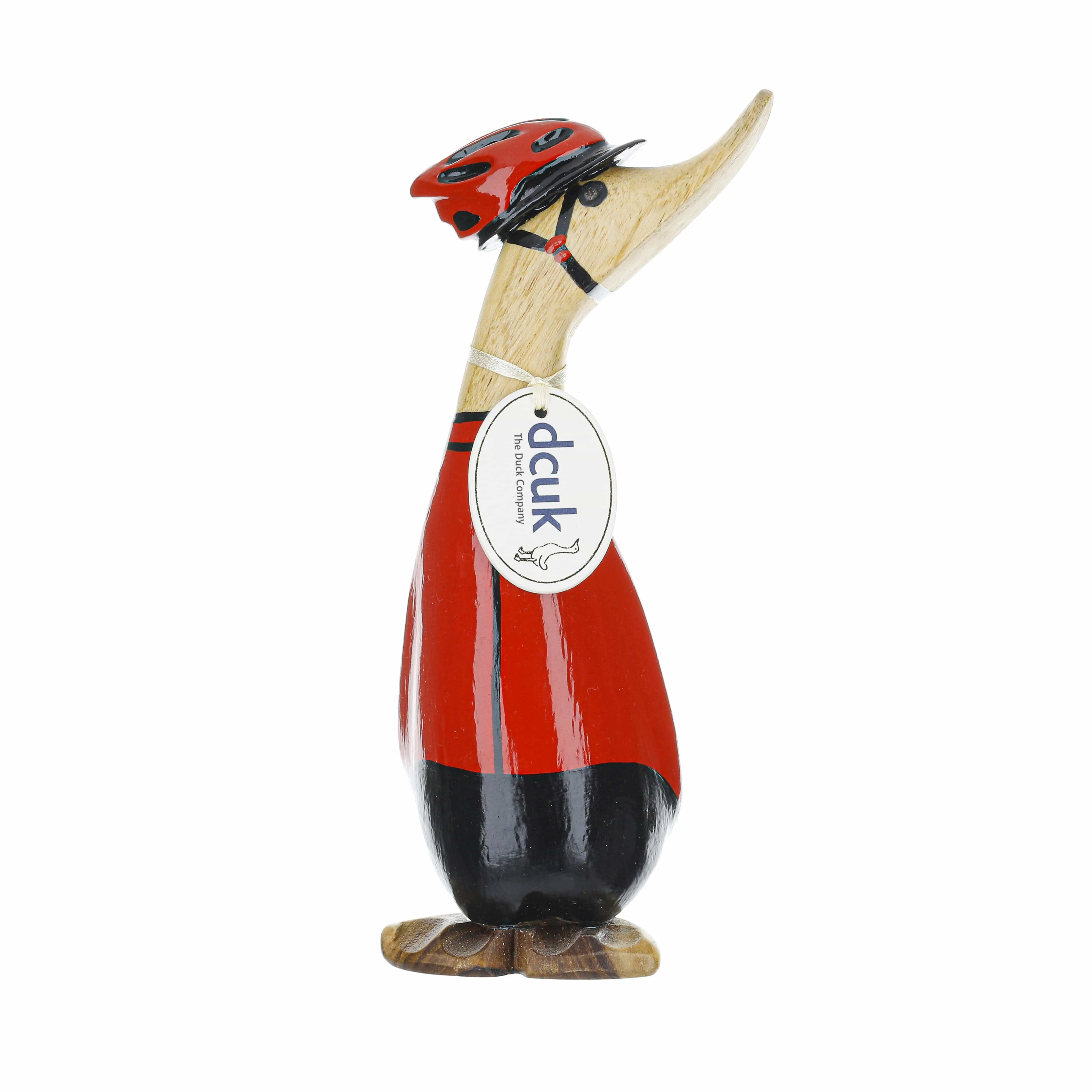 Cyclist Natural Wooden Duckling
