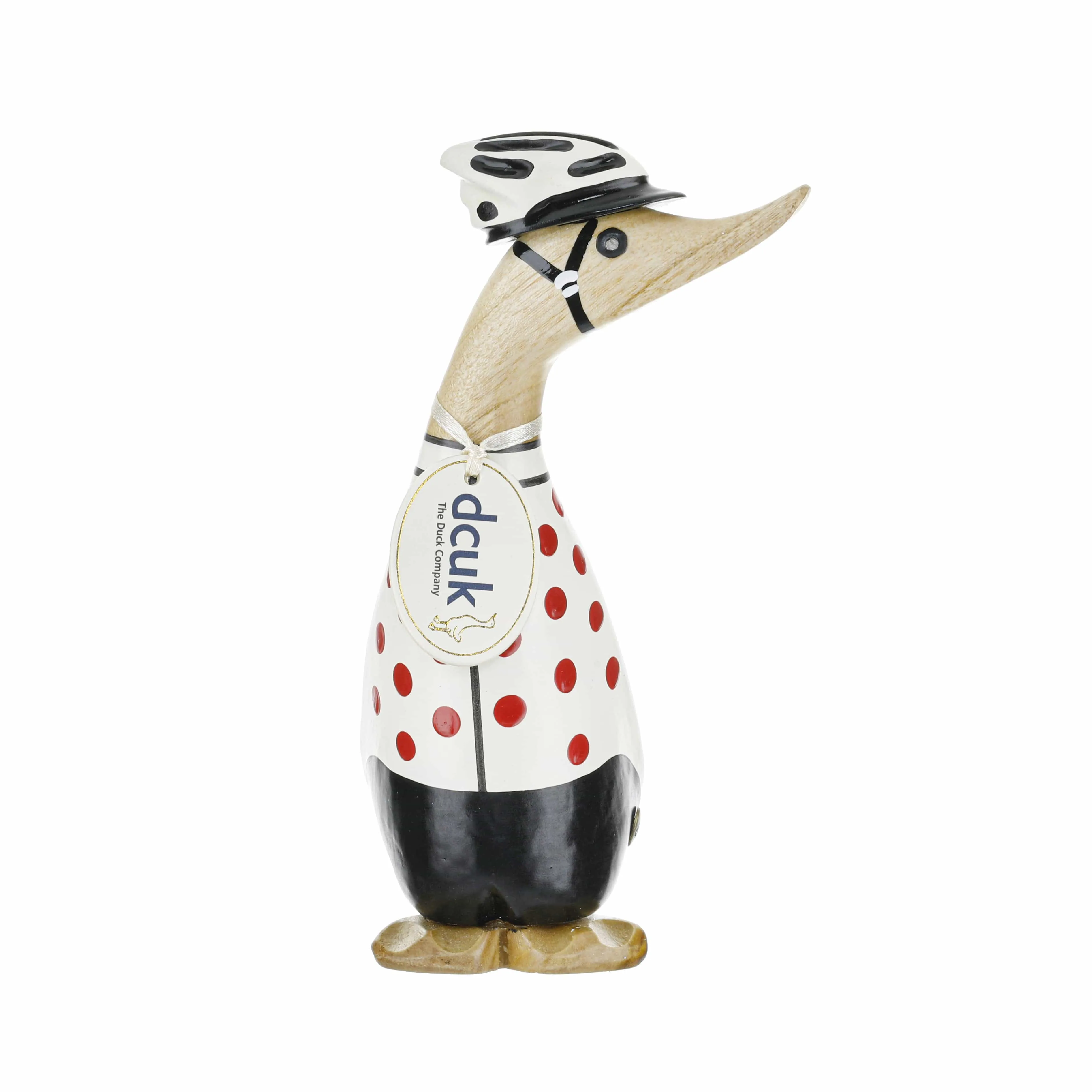 Cyclist Natural Wooden Duckling