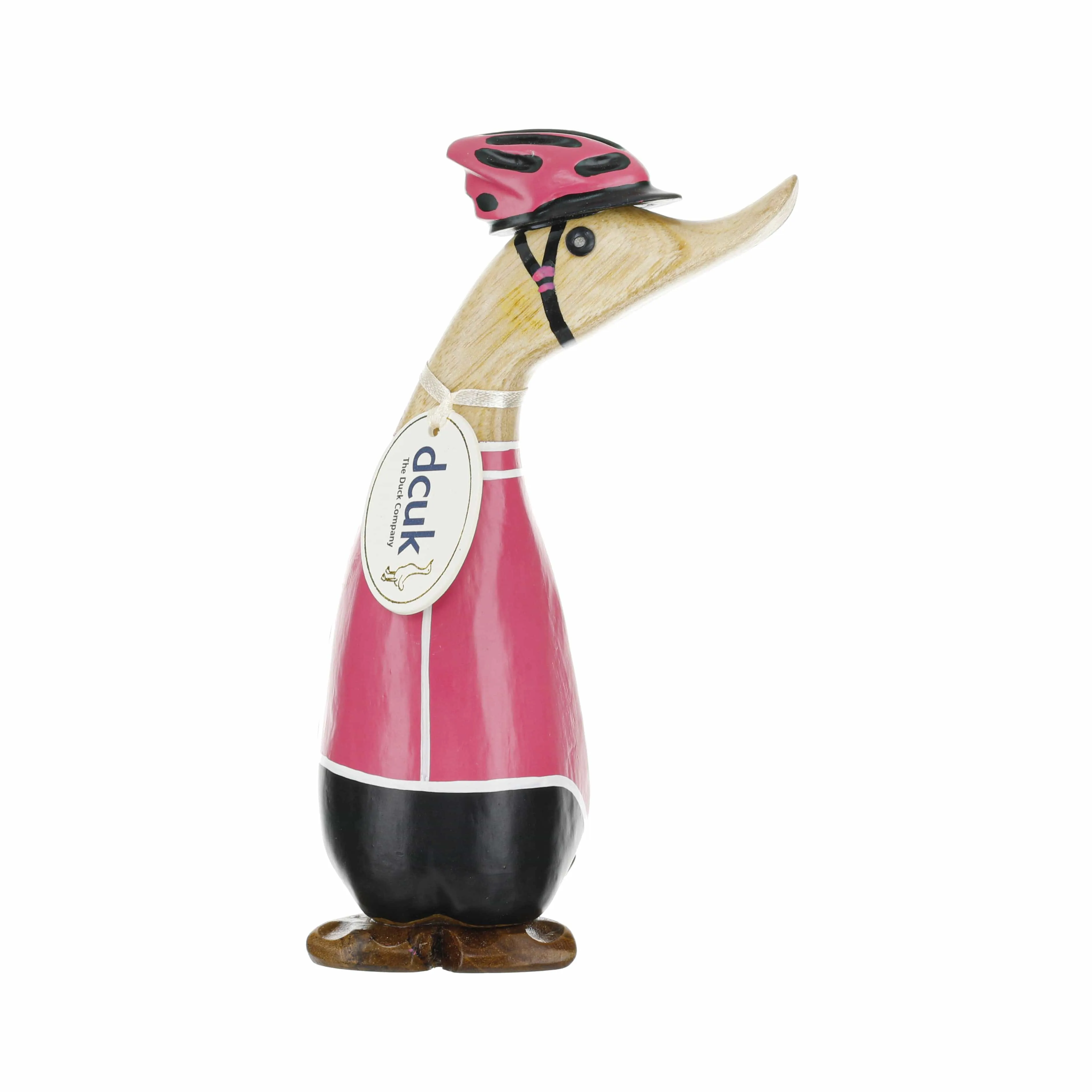 Cyclist Natural Wooden Duckling