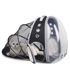 Expandable Clear Bubble Cat Backpack