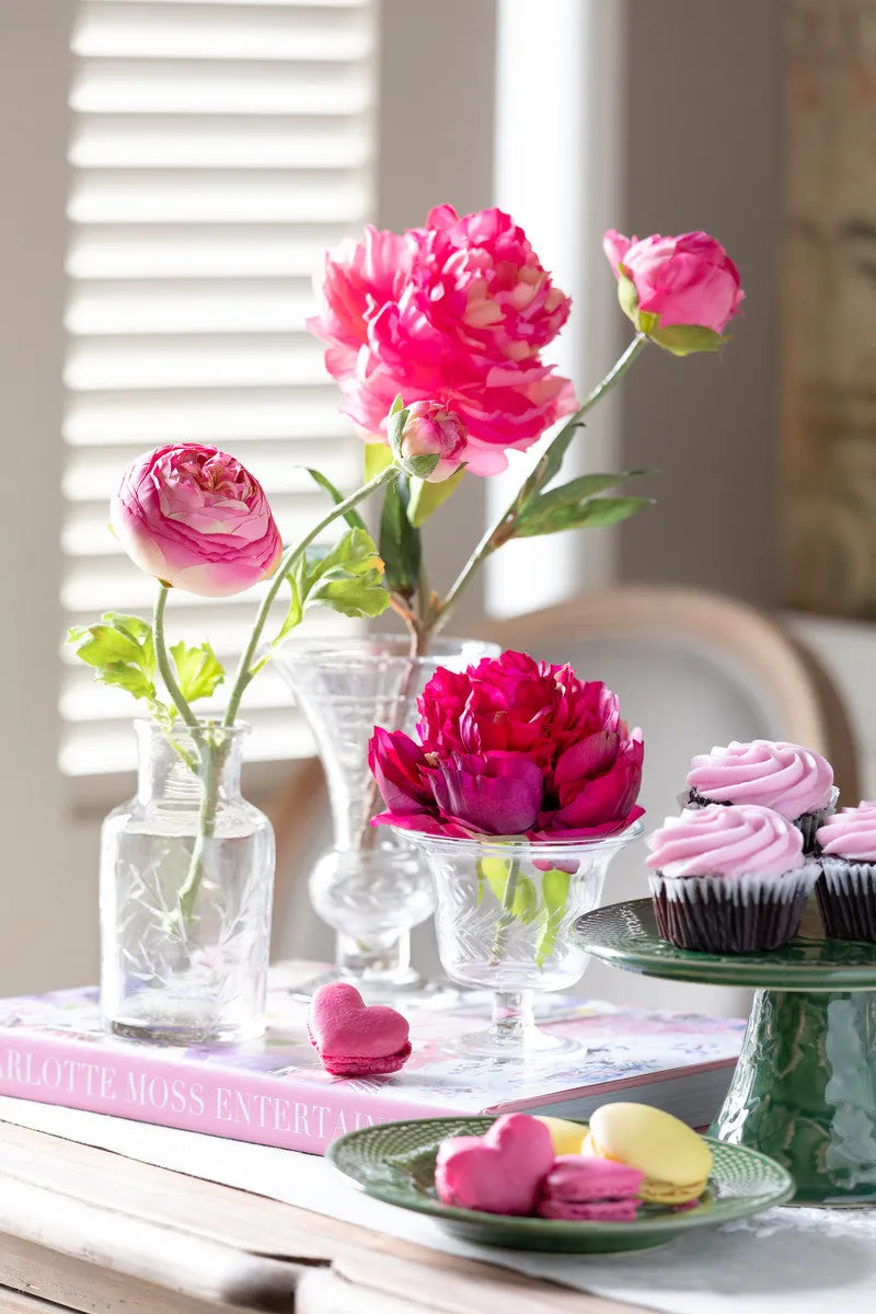 Summer Ranunculus, Pink Cerise Mix