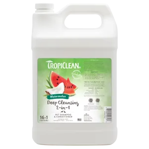 Tropiclean Watermelon Deep Cleansing 2-in-1 Shampoo & Conditioner - 1 Gallon